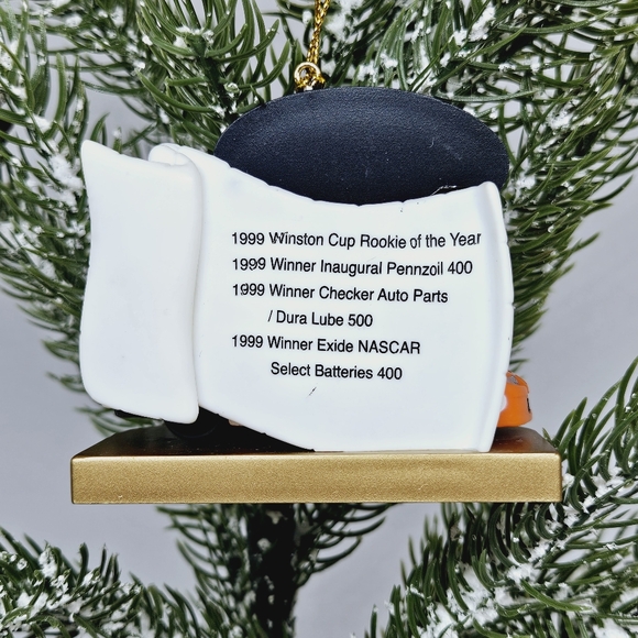 NASCAR - #20 Tony Stewart Race Car Christmas Ornament - 2000 - Picture 4 of 13